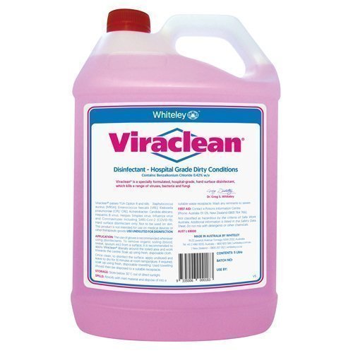 Viraclean – Hospital Grade Disinfectant (5Litre)